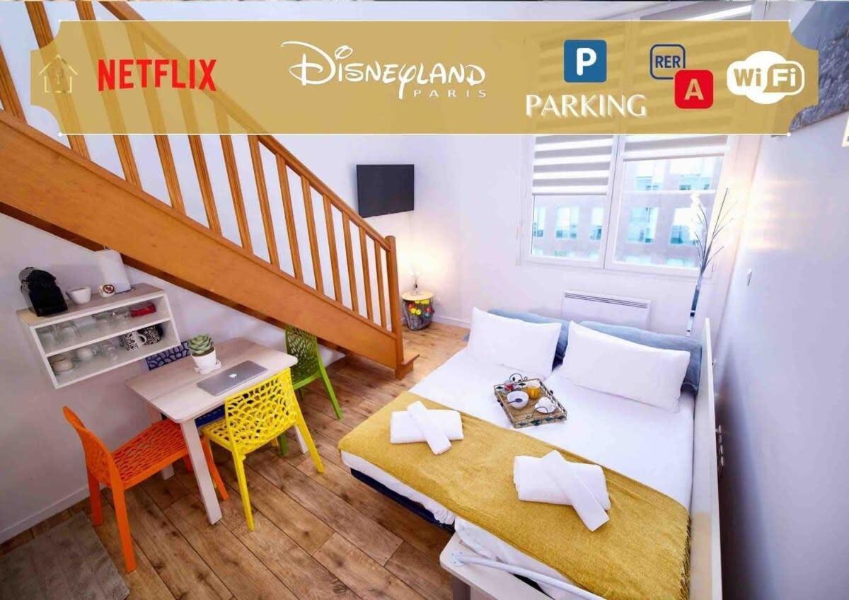 Appart'Hotel Disneyland Dream Close & Safe Монтеврен Екстер'єр фото